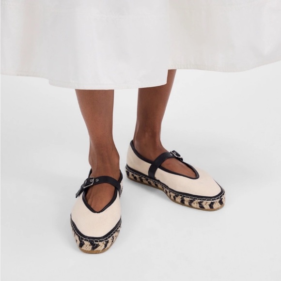 Madewell Shoes - NWB MADEWELL The Remy Mary Jane Espadrille Women’s Size 9 Natural Multi